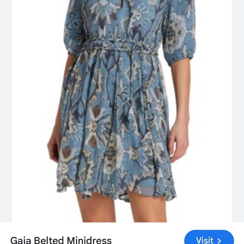 Gaia Belted Minidress